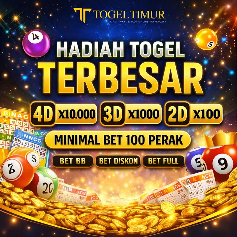 TOGELTIMUR : Link Utama Situs Togel Online & Toto Togel 4D Rangking #1 Saat Ini Dengan Reputasi Terbaik